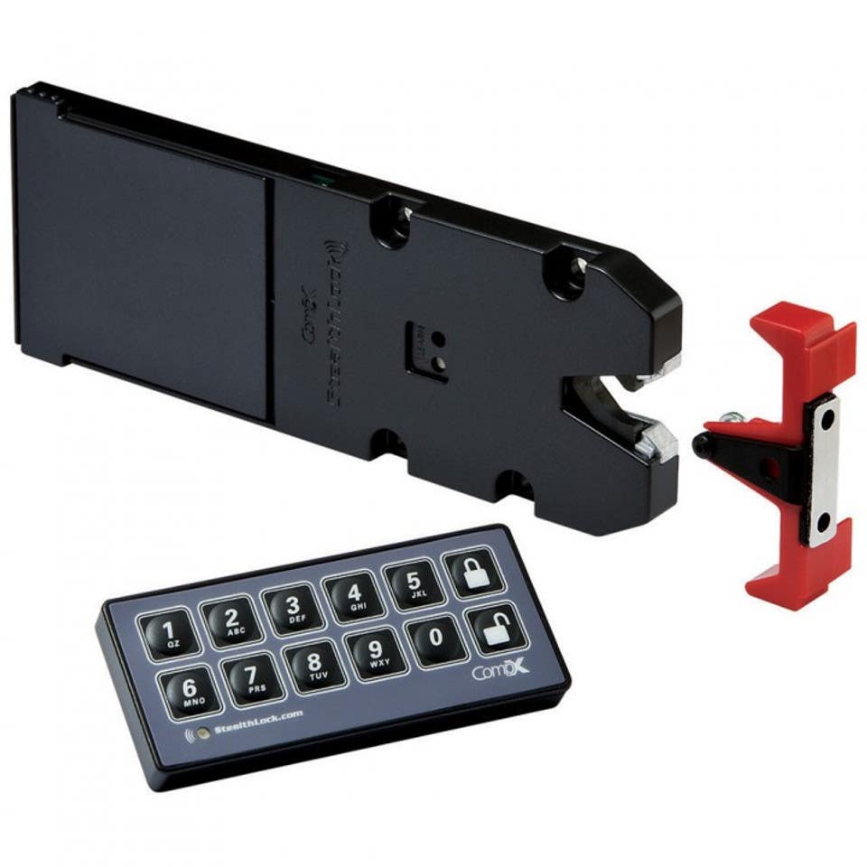 Custom Service Hardware SL.SL-100 Stealthlock Keyless Cabinet Locking System Starter Kit