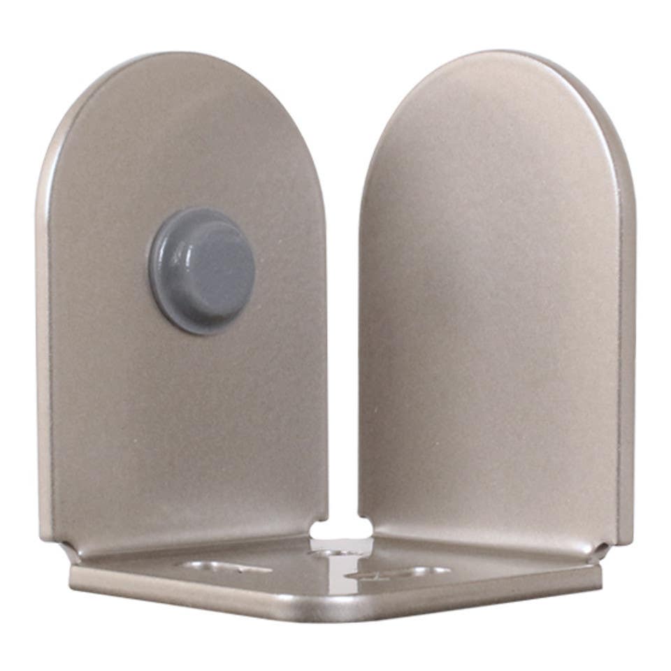 Custom Service Hardware QG.1305.DS.02 Quiet Glide Dome Stop (Non-Handed), Satin Nickel