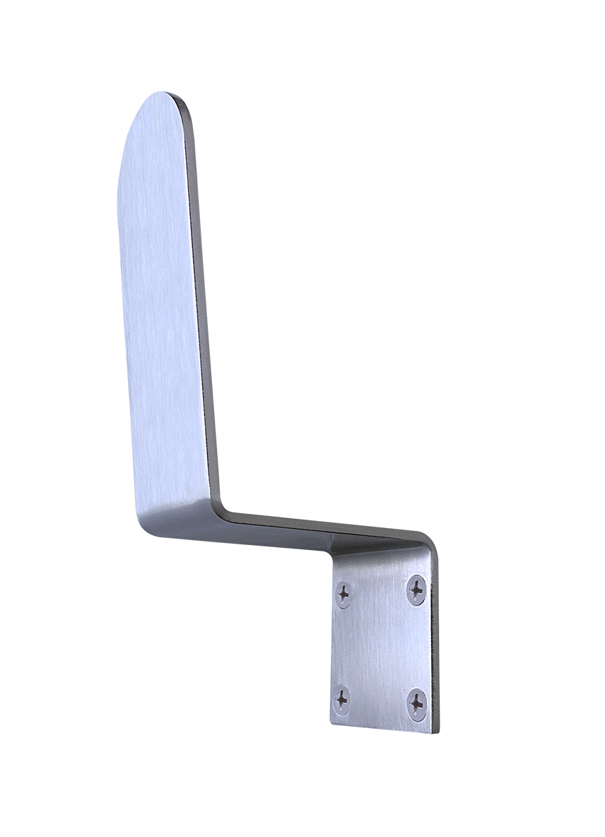 Value Brand DT101927 Hands-Free Arm-Pull, Upright, Microban, Satin Stainless Steel