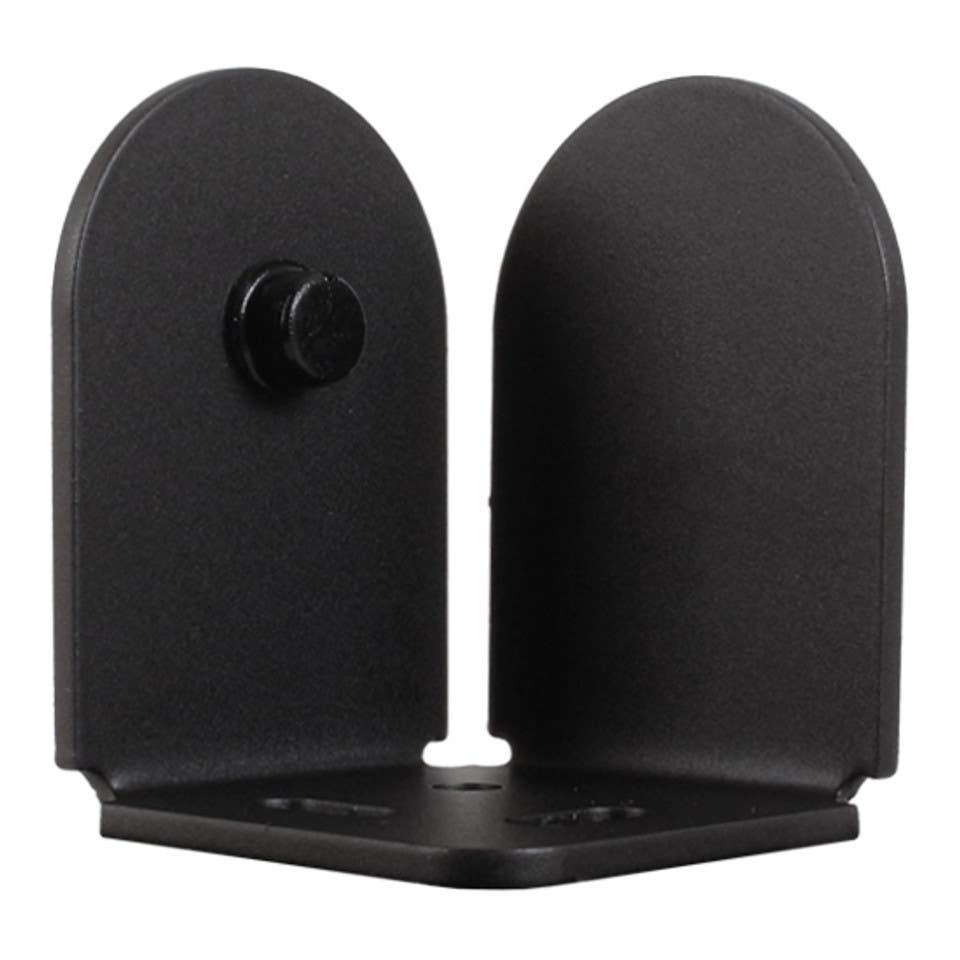 Custom Service Hardware QG.1305.DS.08 Quiet Glide Dome Stop (Non-Handed), Black