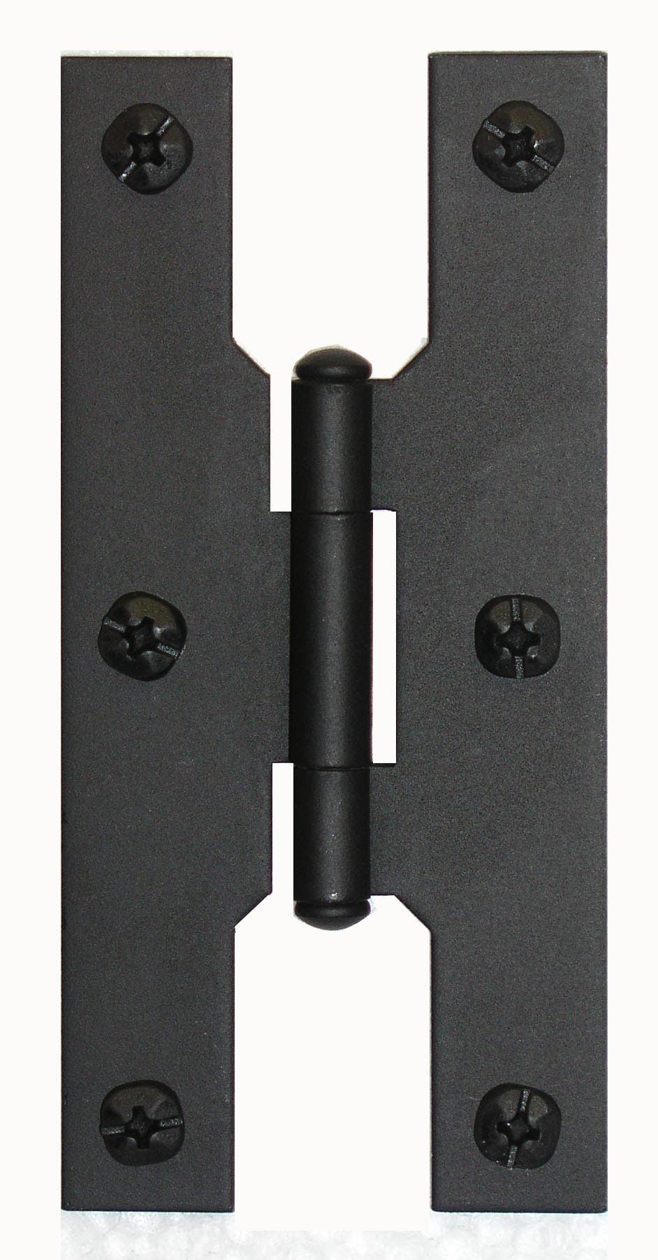 Acorn AH5BQ 4"H Smooth Iron Flush Cabinet Hinge (Pair)