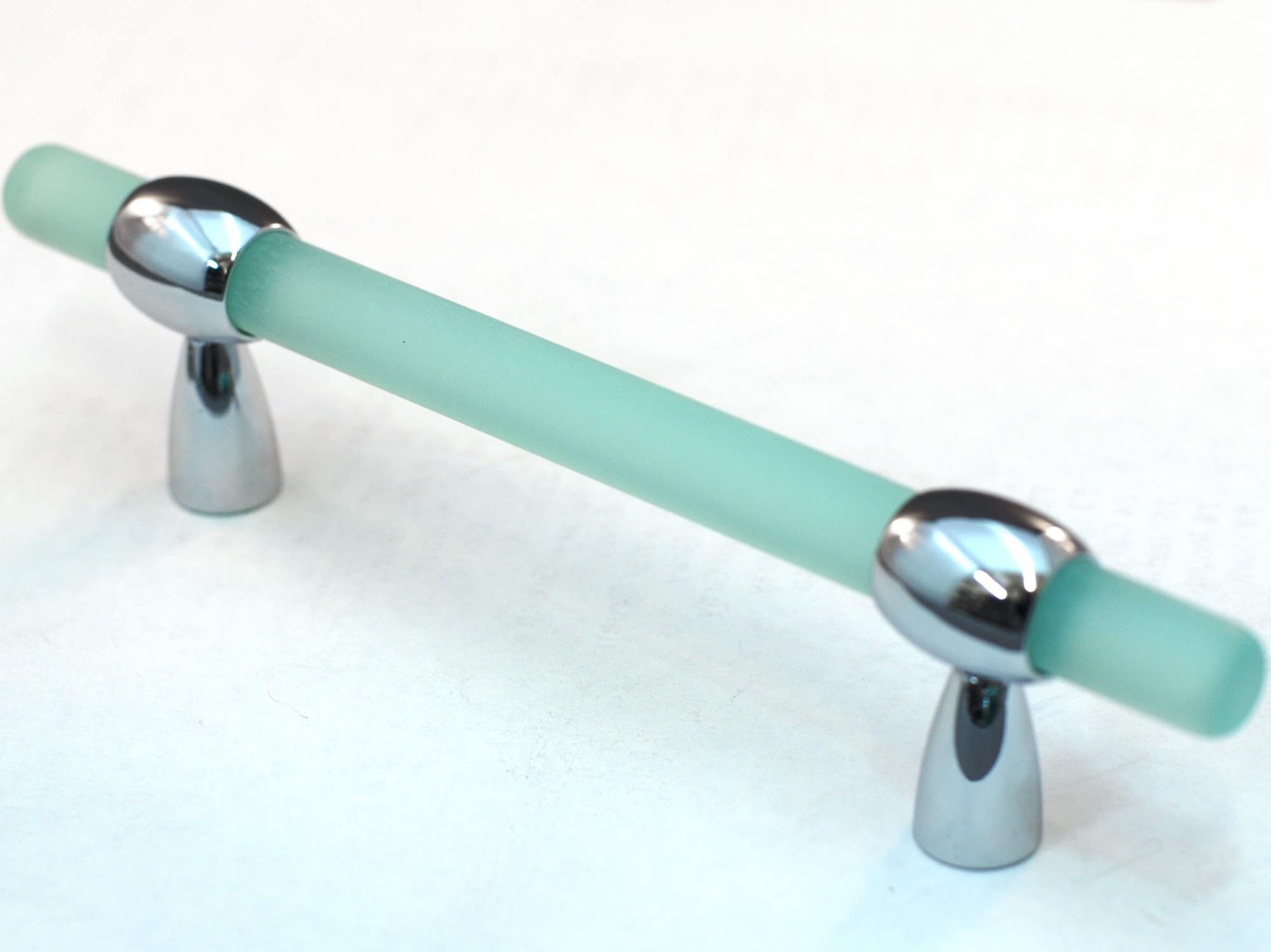 Cal Crystal 134 Athens Collection Polyester w/ Solid Brass Pull, 3"- 4" Adj., Proj.-32 mm