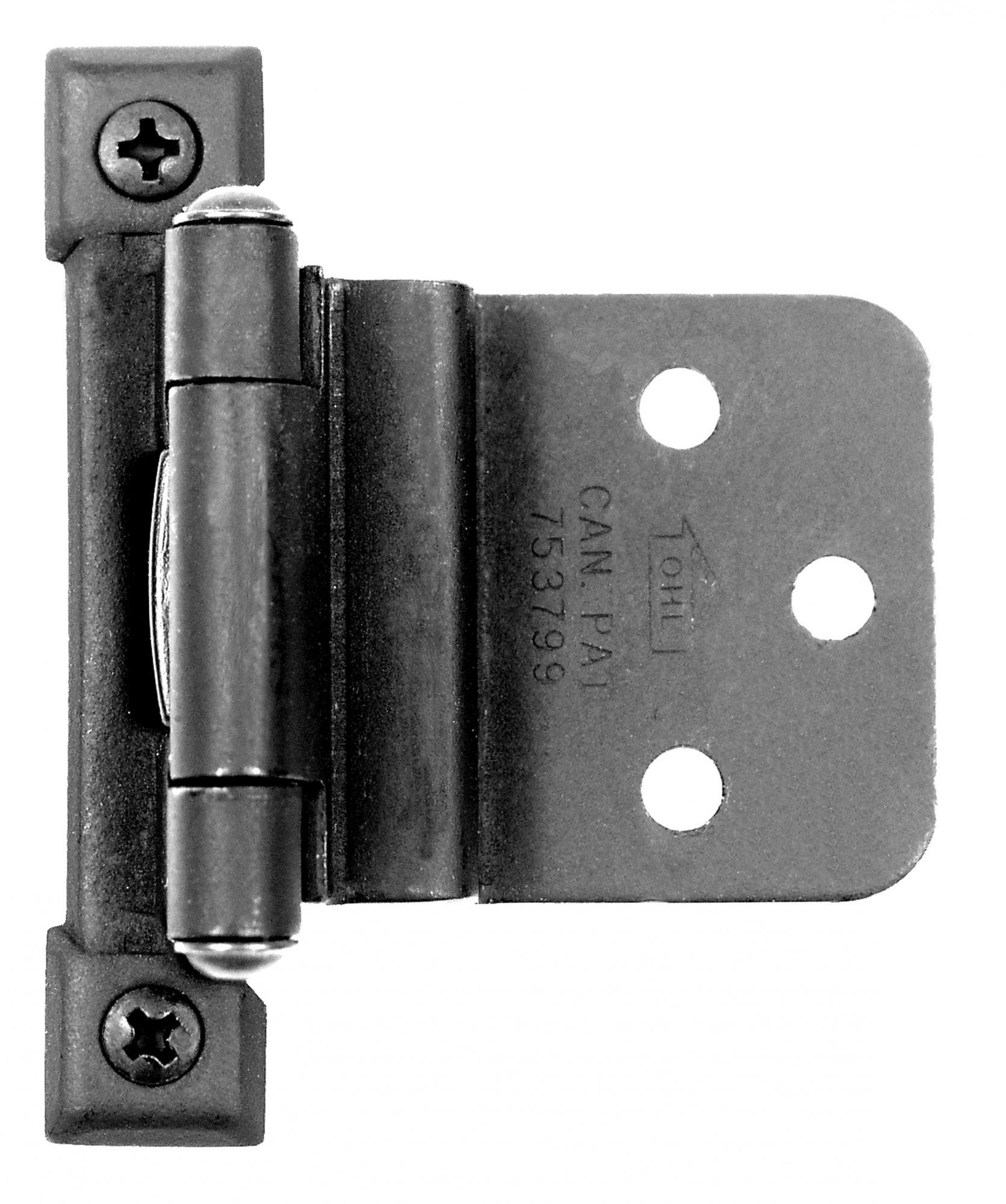 Acorn AJ3BQ/4BQ Self-Closing Hinge, Semi-concealed (Pair)