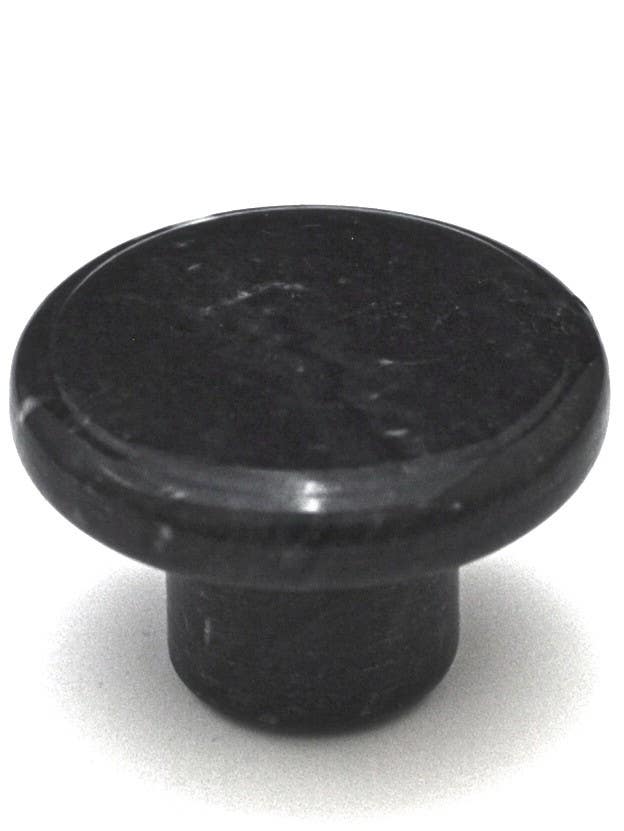 Cal Crystal RG Marble Cabinet Knob, Dia.-1-1/4", Height-7/8"