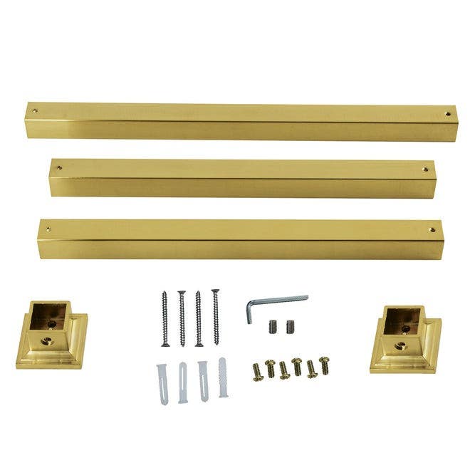 Kingston Brass VPB3322SQ Console Sink Leg Wall Support