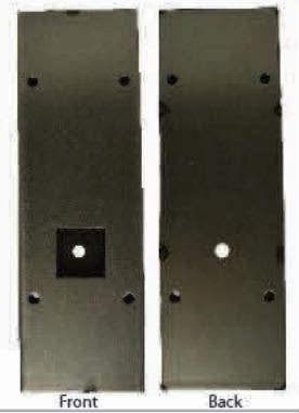 Keedex K-BXED Weld Box Doema/Kaba LP1000 - Universal, Panic Hardware 14 Gauge Steel.