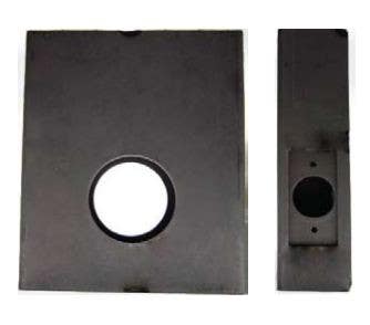 Keedex K-BXSGL234-DIG Lock Box Single 2 3/" Backset for Various Digital Locks