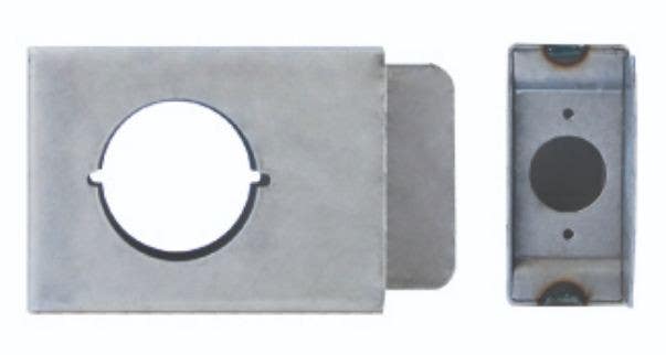 Keedex K-BXSGL234-BEST Lock Box Single, 2 3/4" Backset, 2 1/8" Hole, Best 9K