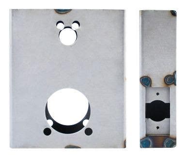 Keedex K-BXSIM-6 Weldable Gate Box - Kaba Ilco 6000 Series