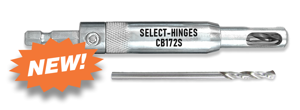 Select CB172S Self-centering Hinge Bit