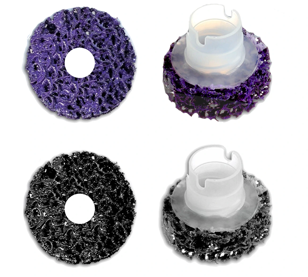 Gemtex Abrasives 3779 Strip Away Hub and Stud Cleaning kit-10 Disc + 1 Holder