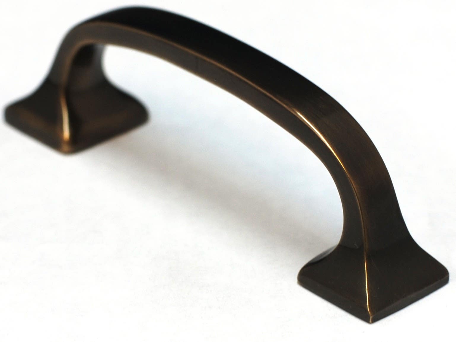 Cal Crystal VB-172 Vintage Brass Collection 3" Mission Pull