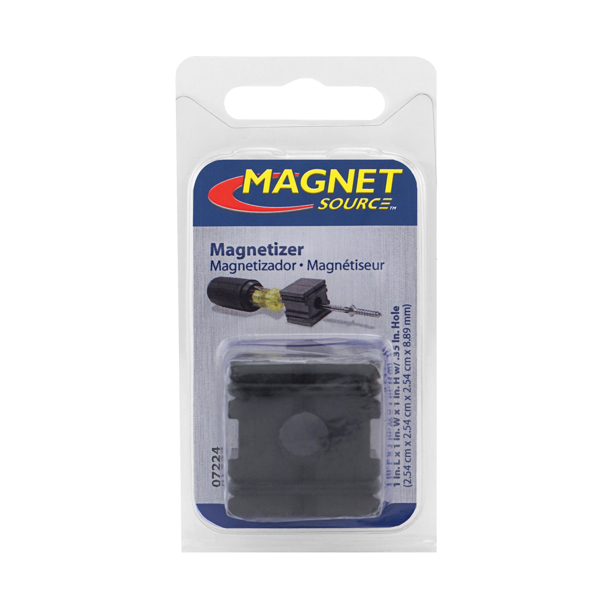 Magnet Source 07224 Magnetizer/Demagnetizer For Screwdriver, Black