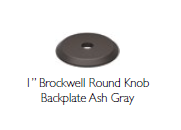 Top Knobs TK33 Brockwell Collection Knob Backplate