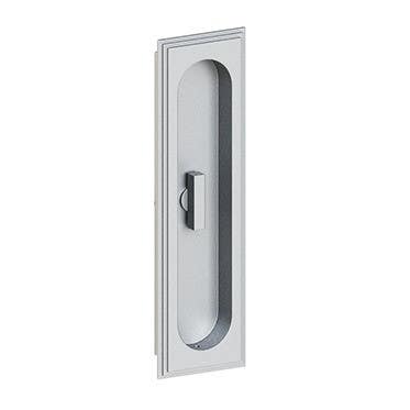 Merit 1780/1780A-TTE Rectangular Thumbturn Flush Pull w/ Concealed Holes