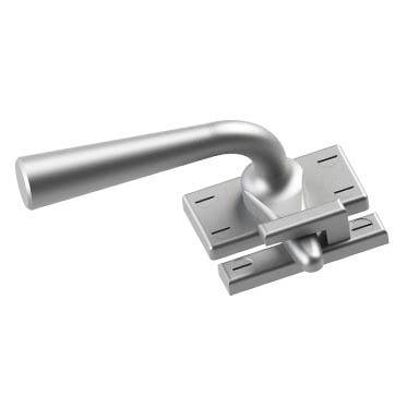 Merit 459/487-CASEMENT Merion Collection Casement Fastener - 3" Long Lever w/ 2" x 1" Rectangular Base & Strike