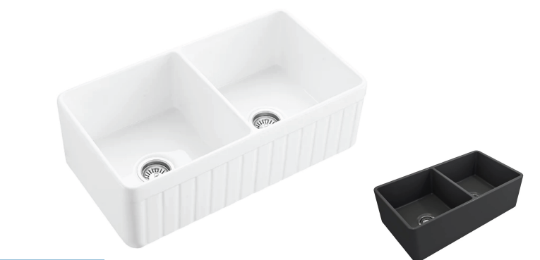 Ceco FC-20 Fireclay Farm Undermount Kitchen Sink