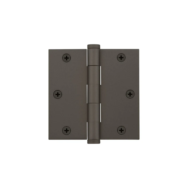 Viaggio VBUTHNG_SQ_RES_35 3.5" Button Tip Residential Hinge with Square Corners