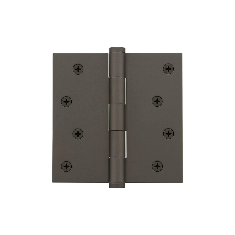 Viaggio VBUTHNG_SQ_RES_40 4" Button Tip Residential Hinge with Square Corners