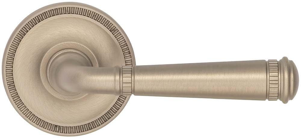 Omnia 751ML Arc Interior Traditional Lever Latchset - Solid Brass