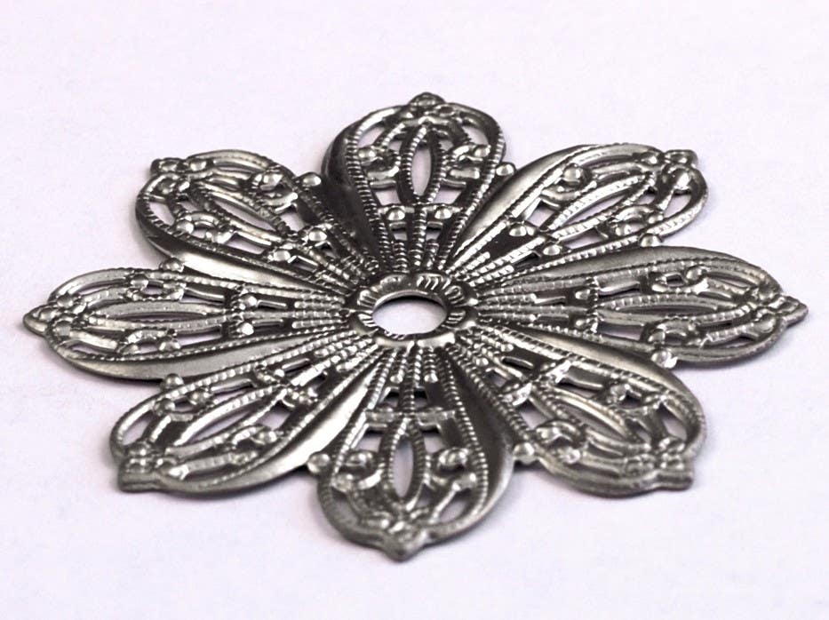 Cal Crystal 24BP BACKPLATE Flower Backplate for Crystal Knob