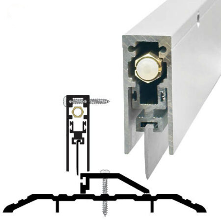 Legacy Manufacturing 7353 Security Automatic Door Bottom (9/16" by 1-7/8")