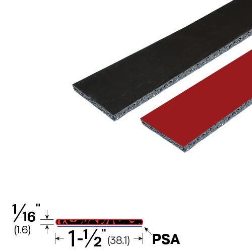 Legacy Manufacturing 14238FX Intumescent Jacket Strip