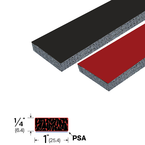 Legacy Manufacturing 14425FX Intumescent Jacket Strip