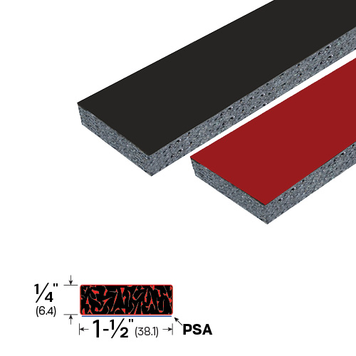 Legacy Manufacturing 14438FX Intumescent Jacket Strip