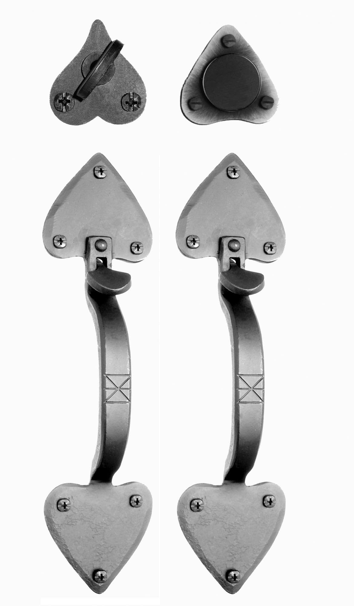 Acorn ATVBD Forged Heart Double Handle Dummy Set