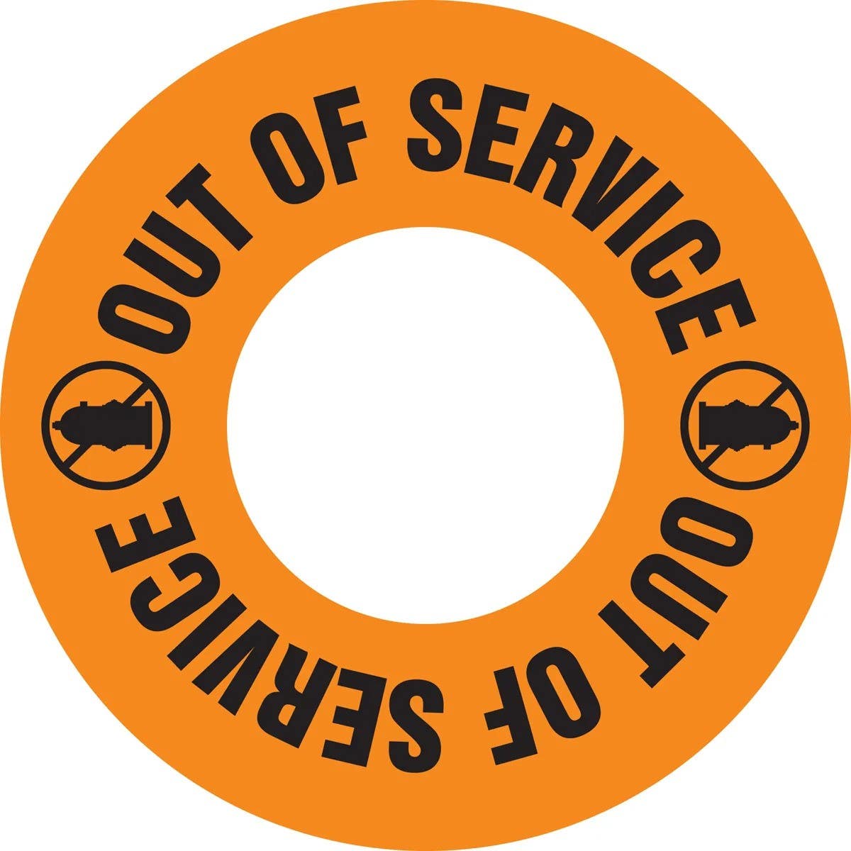 AccuformNMC MFH80 Fire & Emergency, Hydrant Rings