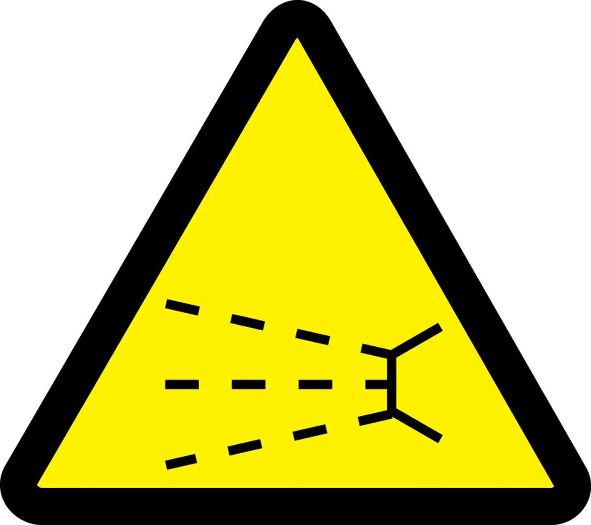AccuformNMC MISO3 ISO Safety Sign, Splash Hazard, 2003/2011