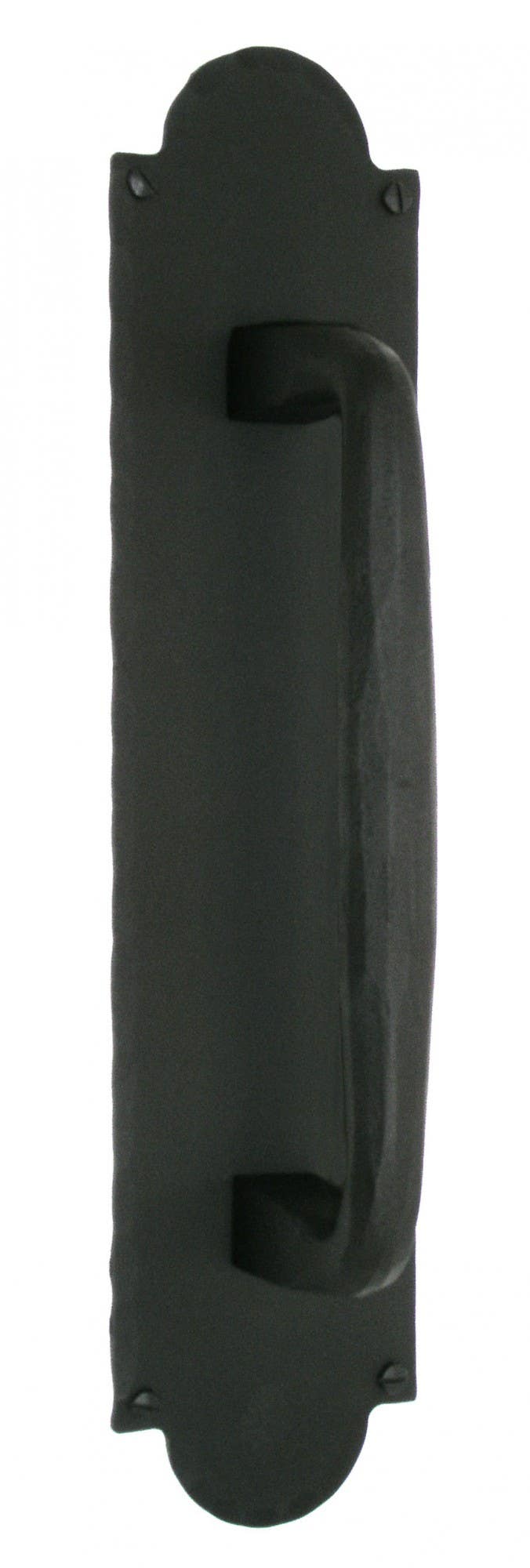 Acorn ILQBP Large Iron Art Square End Door Pull & Back Plate