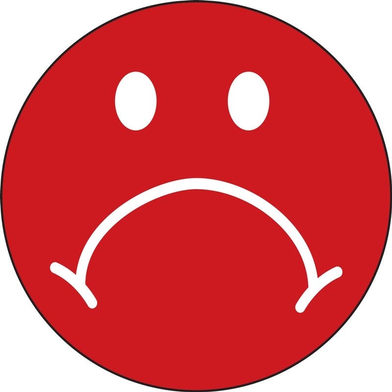 AccuformNMC MRB Magnetic Smile, Neutral, And Unhappy Faces, Magnetic Vinyl, 10/Pk