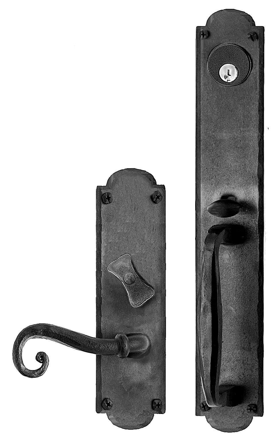 Acorn IW1BL Oregon Handle and Lever Dummy Set