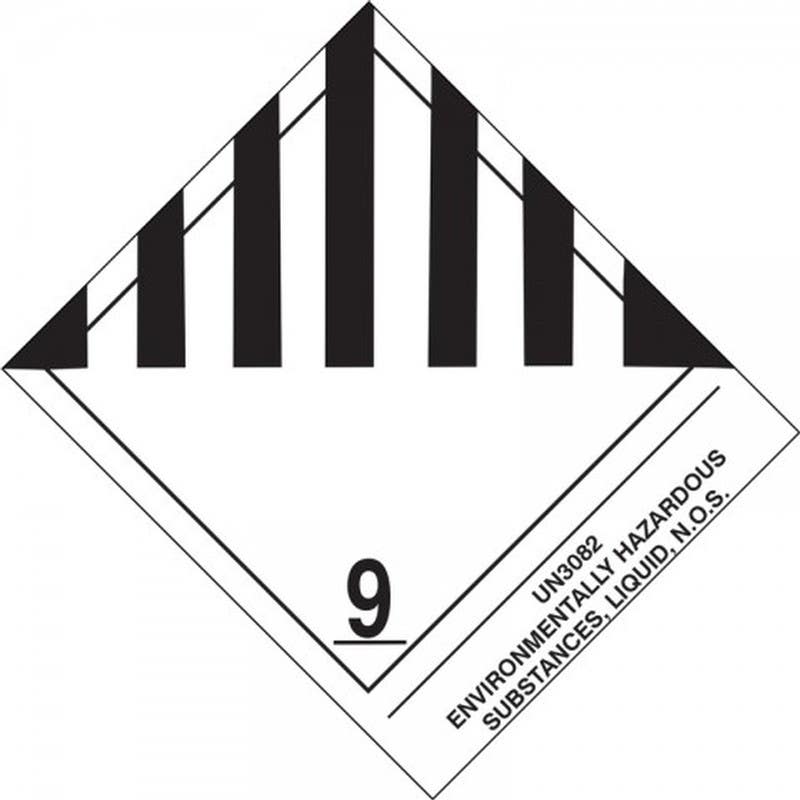 AccuformNMC MSS9 Proper Shipping Name Label, Hazard Class 9 - Miscellaneous Dangerous Goods, 4" H x 4-3/4" W, 500/Roll