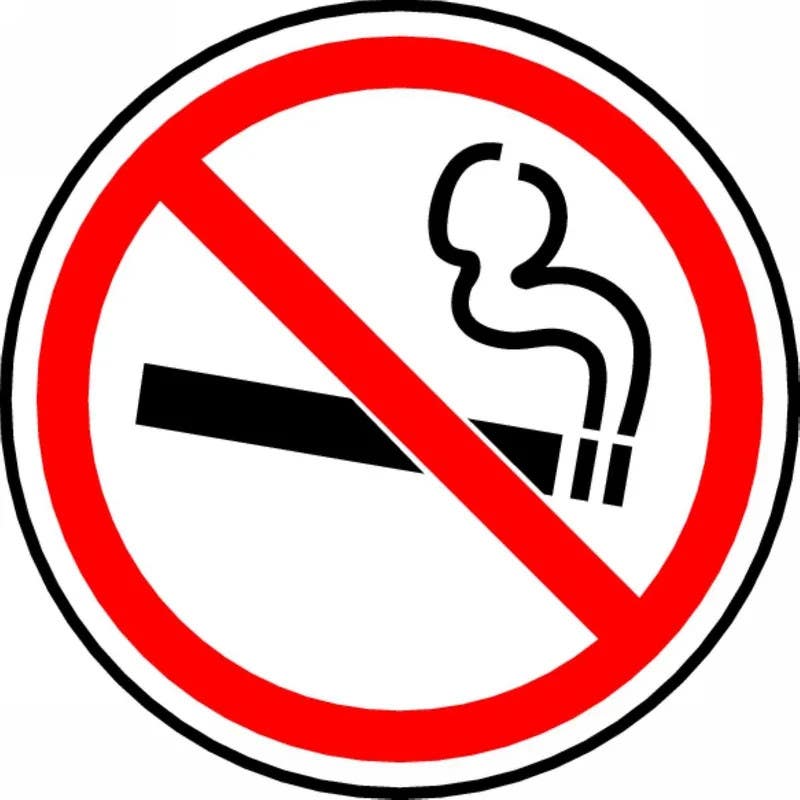 AccuformNMC MPCS5 CSA Pictograms Sign, No Smoking (Graphic)