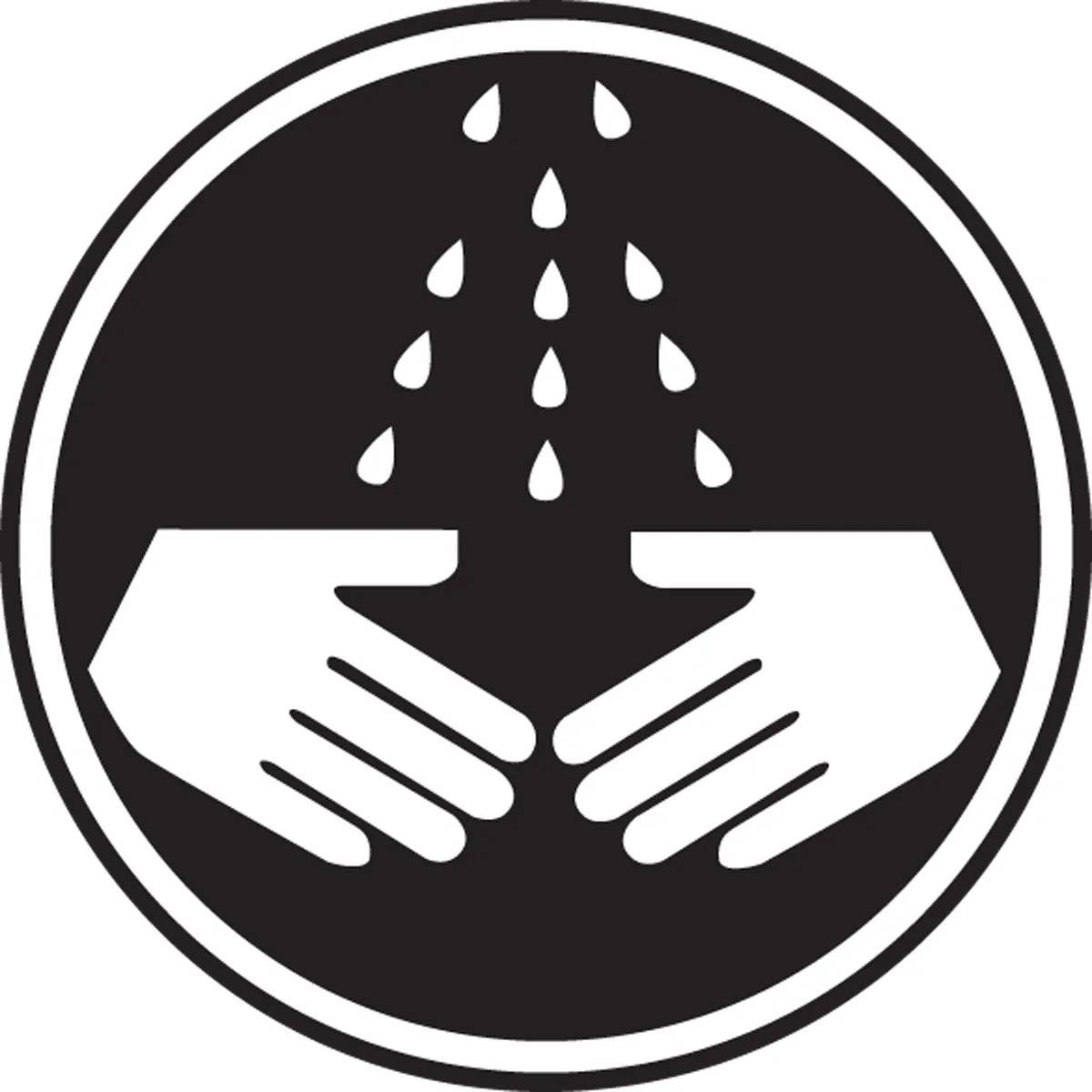 AccuformNMC MPCS5 CSA Pictograms Sign, Wash Your Hands (Graphic)