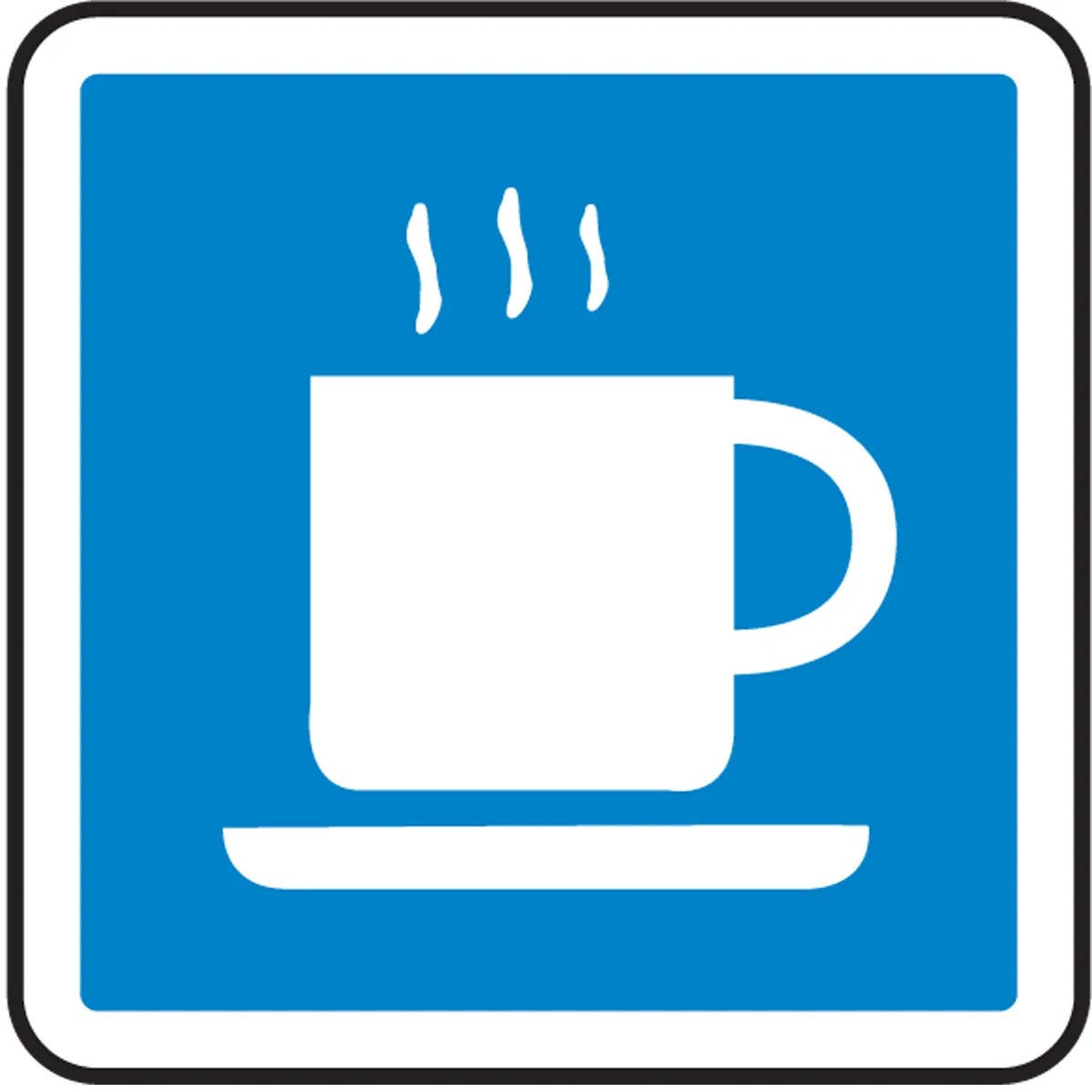 AccuformNMC MPCS5 CSA Pictograms Sign, Coffee Shop (Graphic)
