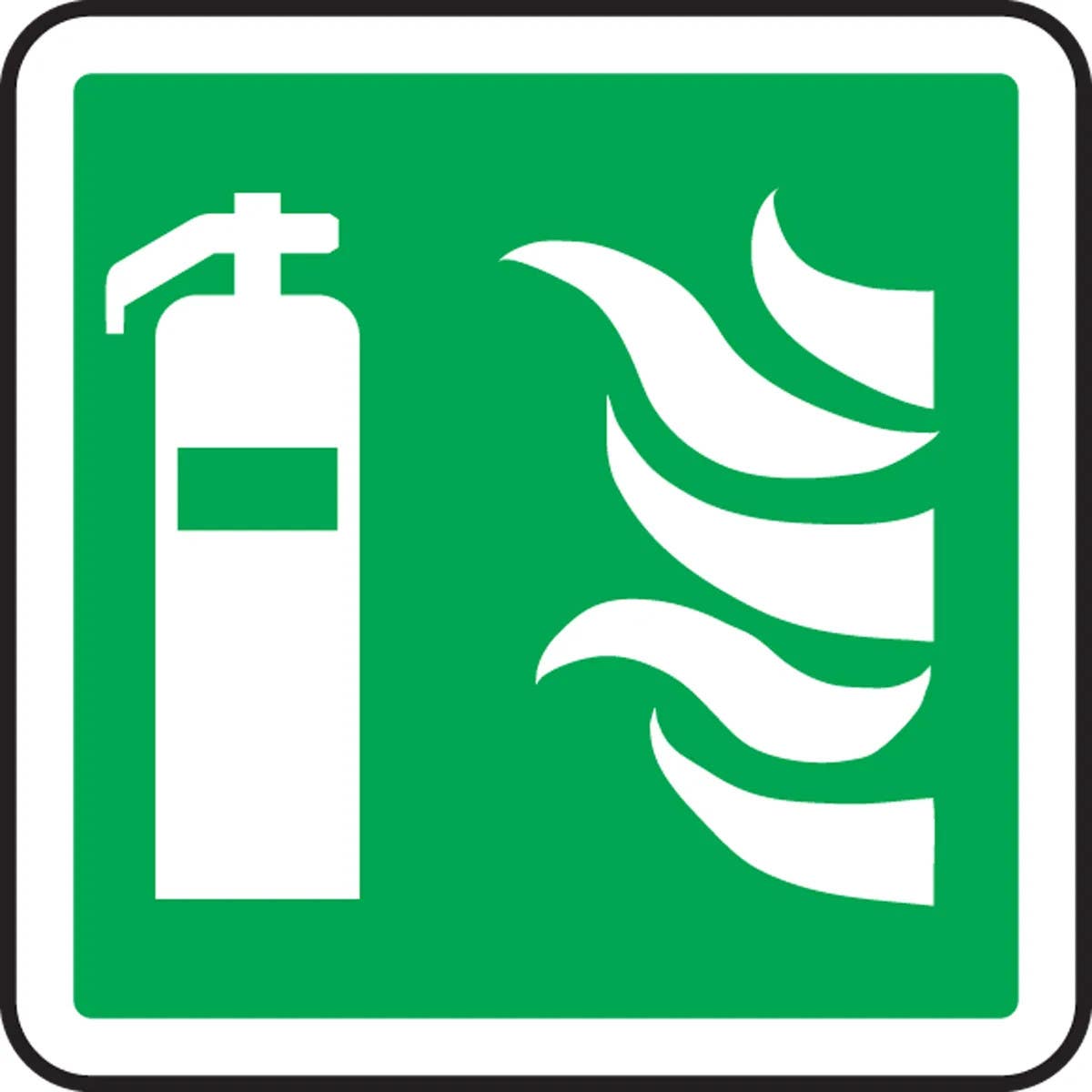 AccuformNMC MPCS5 CSA Pictograms Sign, Fire Extinguisher (Graphic)