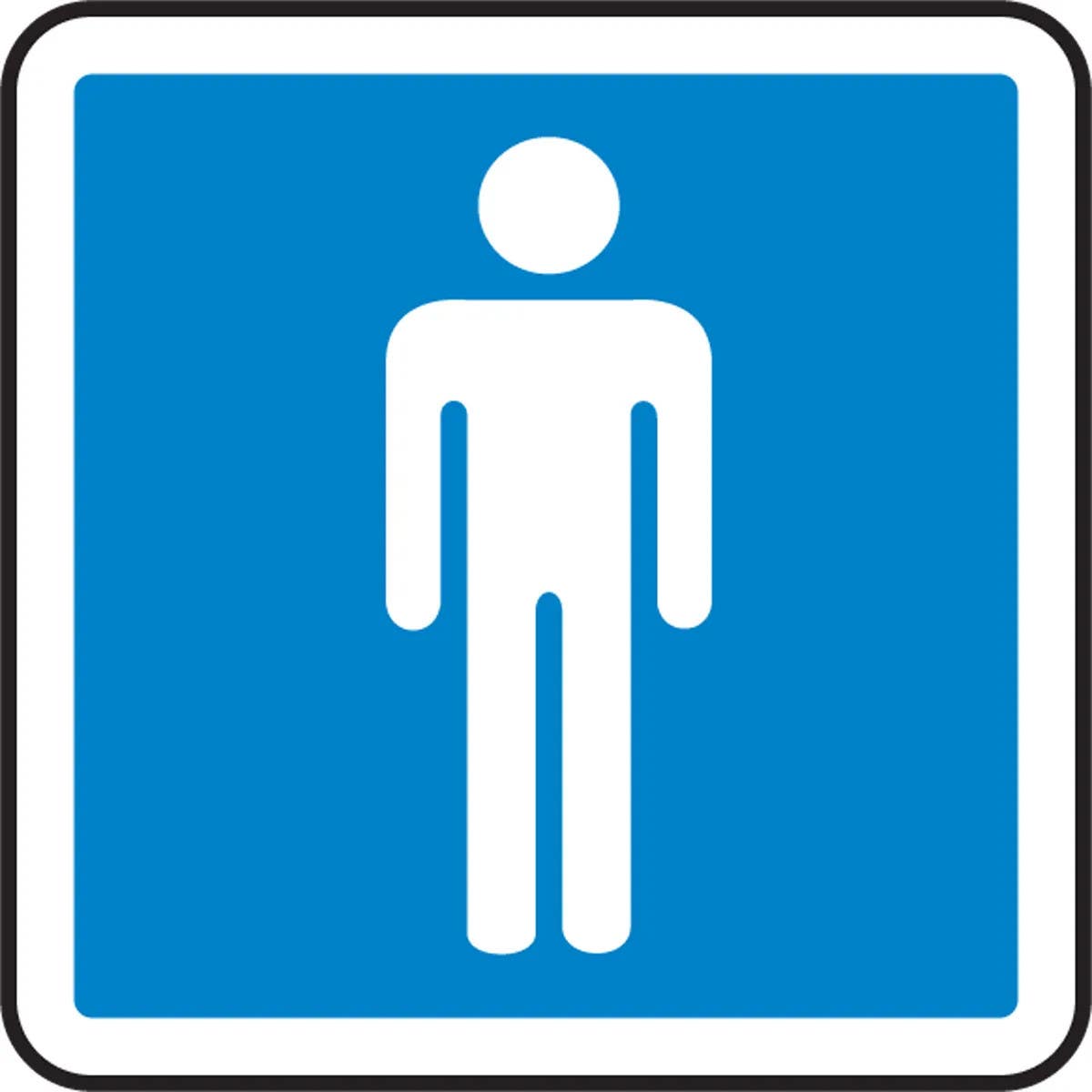 AccuformNMC MPCS5 CSA Pictograms Sign, Man (Graphic)