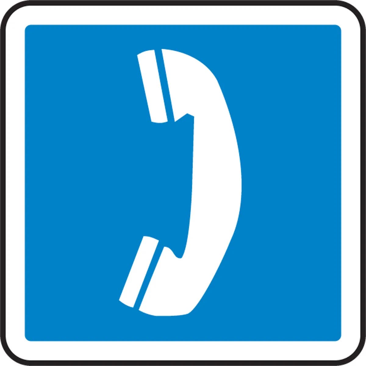 AccuformNMC MPCS5 CSA Pictograms Sign, Public Telephone (Graphic)