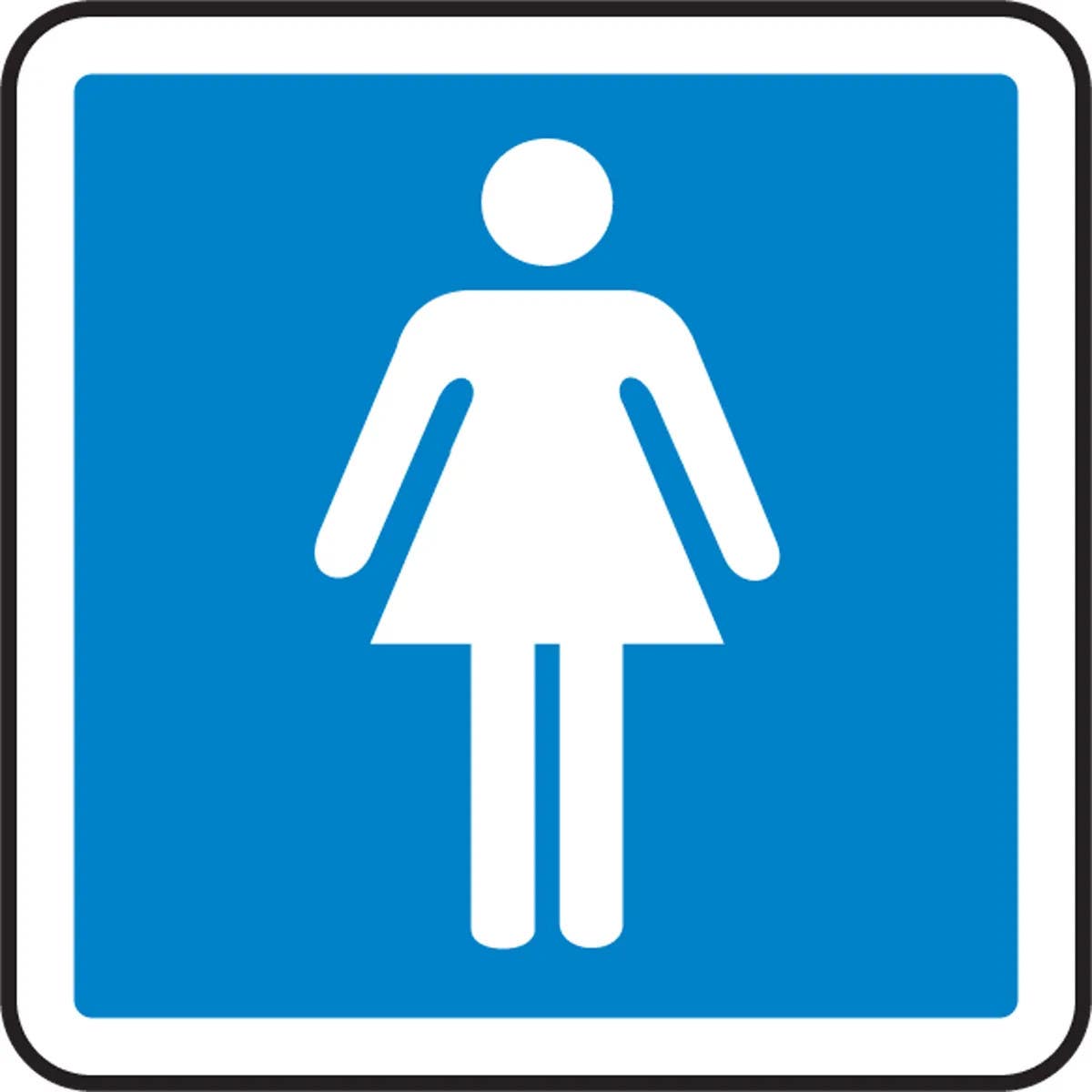 AccuformNMC MPCS5 CSA Pictograms Sign, Woman (Graphic)
