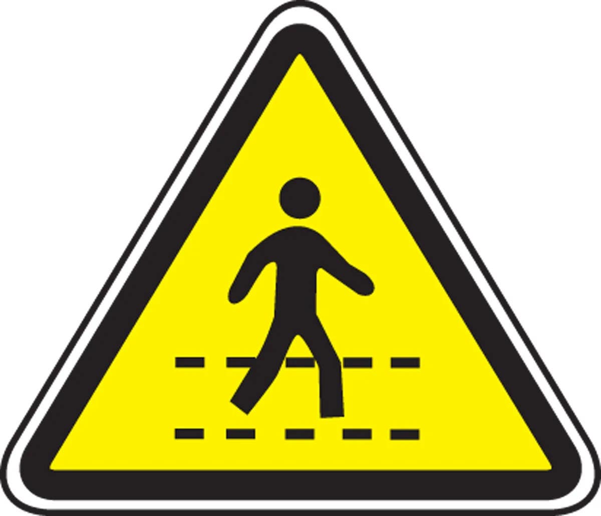 AccuformNMC MPCS6 CSA Pictograms Sign, Safety Lane (Graphic)