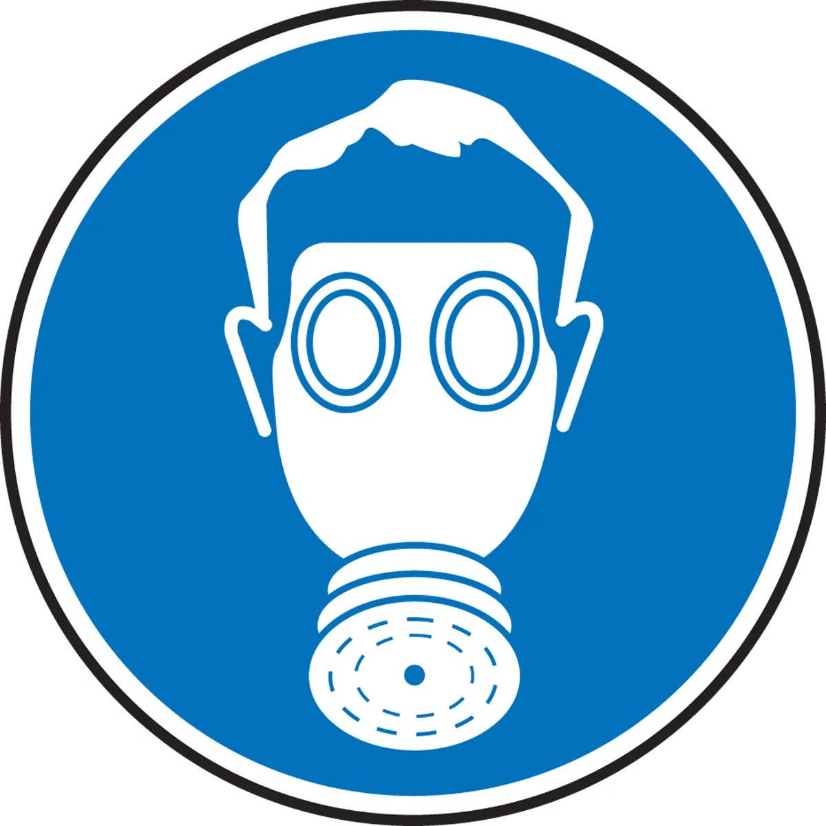 AccuformNMC MPG3 Military Fire Division Symbol, Wear Breathing Apparatus