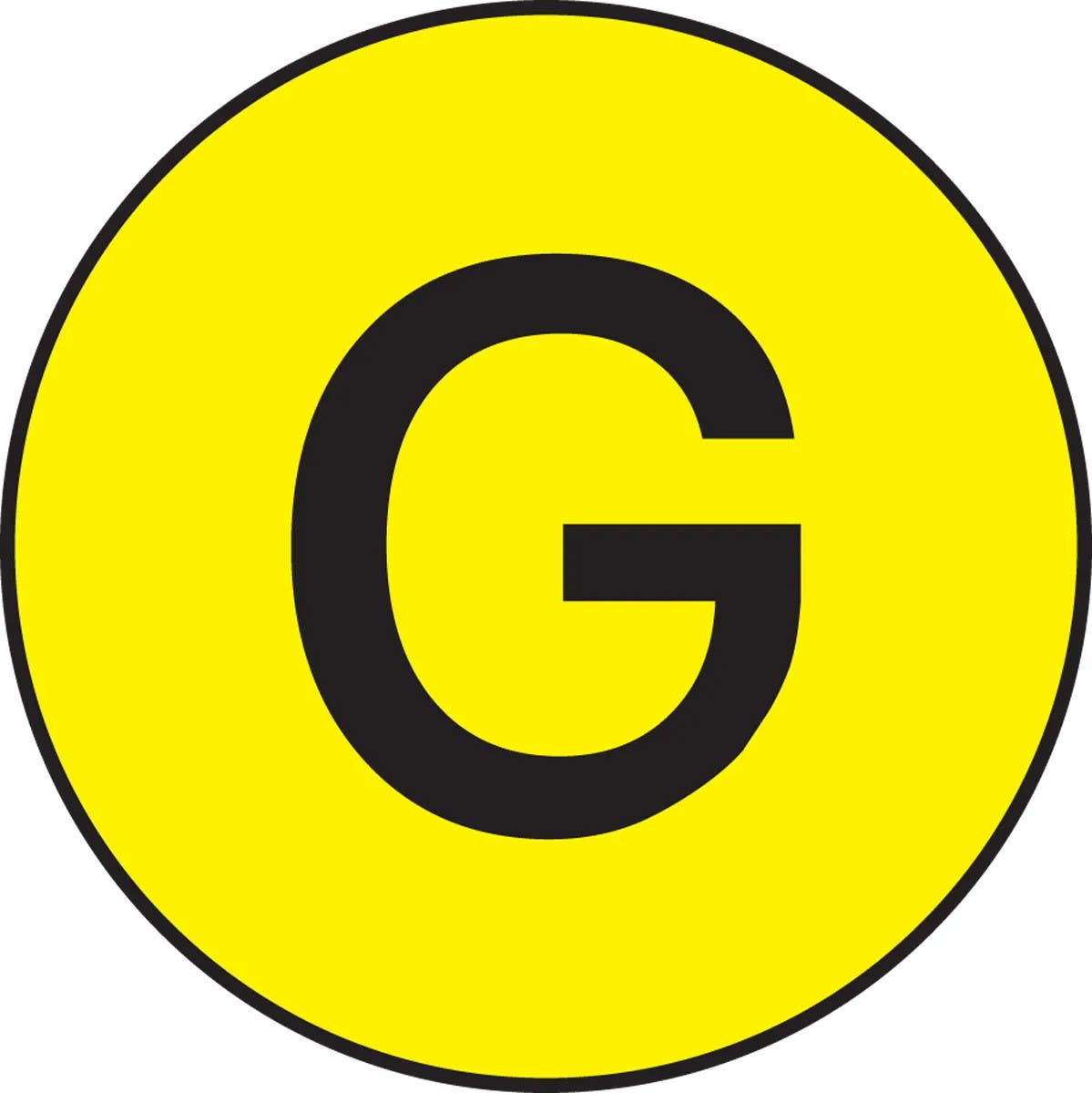 AccuformNMC MPG6 Chemical Agent Symbols, G