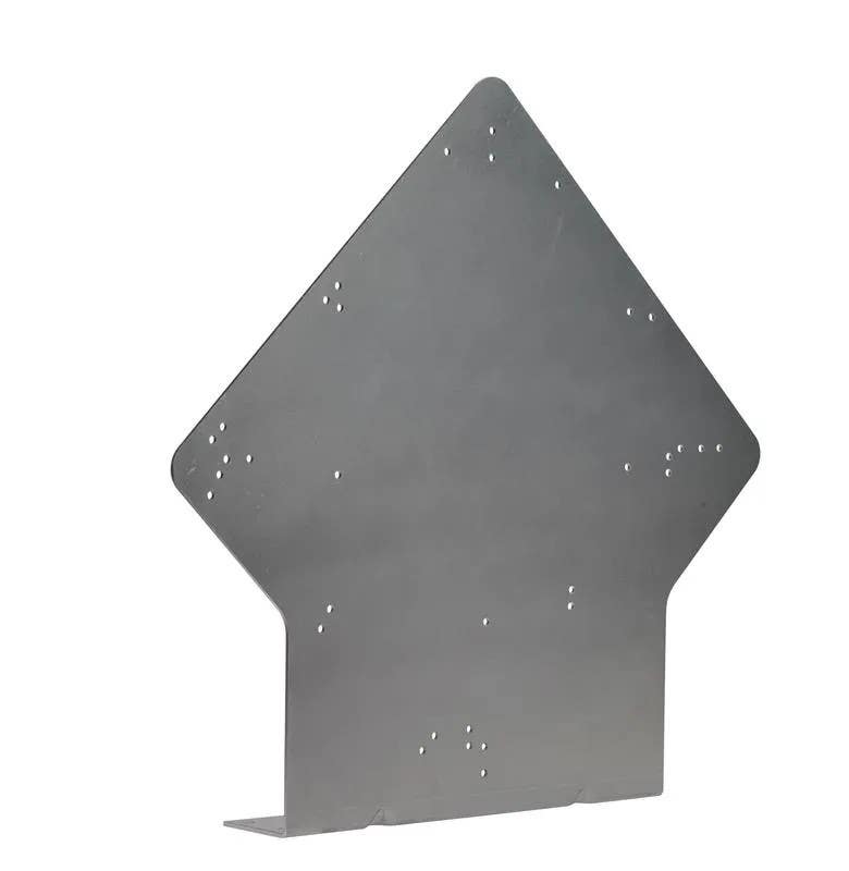 AccuformNMC MPL966 Placard Accessories, Aluminum Bracket, 19" W x 19.125" H x 2.75" D