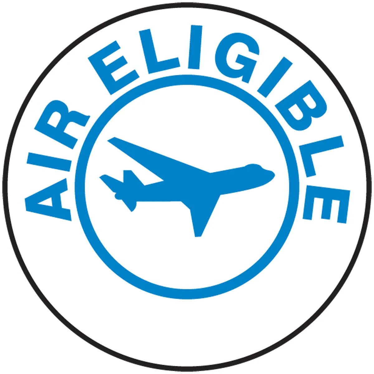 AccuformNMC MSL235 ORM-D Shipping Label, Air Eligible, Adhesive Coated Paper, 2", 500/Roll