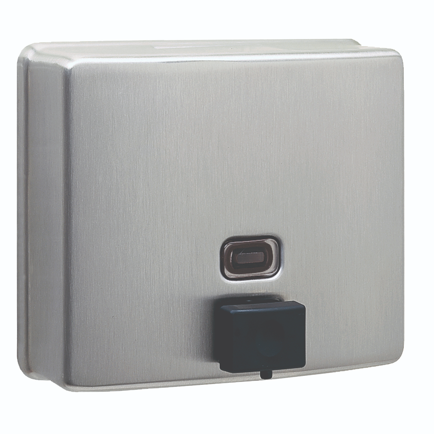 Bobrick 818615 ConturaSeries Surface-Mounted Heavy-Duty Manual Liquid Soap Dispenser,Finish-Satin