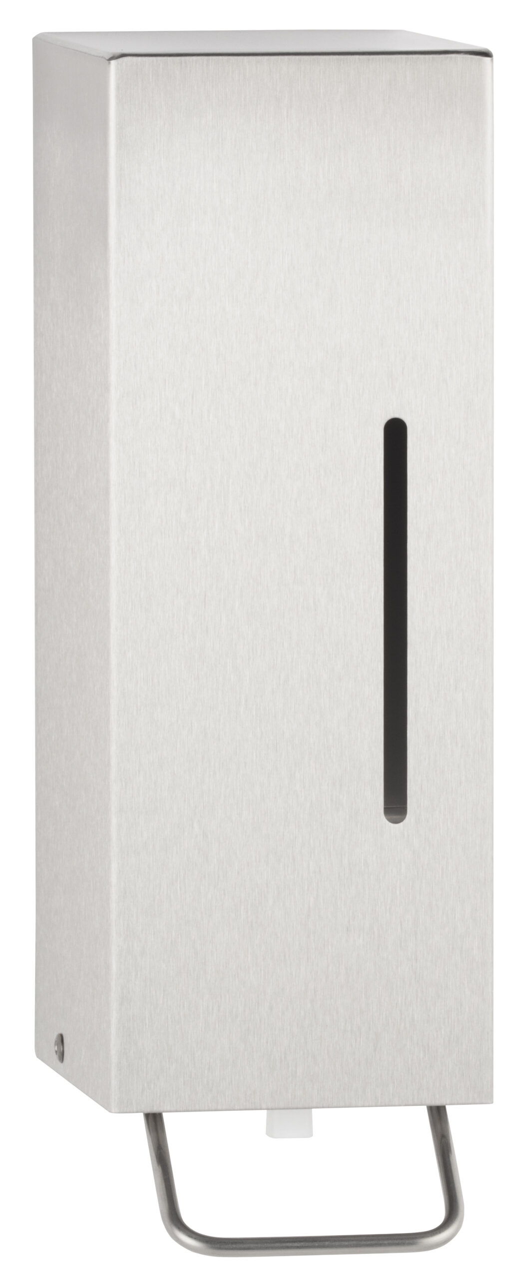 Bobrick B-26627 TrimLineSeries Surface-Mounted Manual Foam Soap Dispenser,Finish-Satin